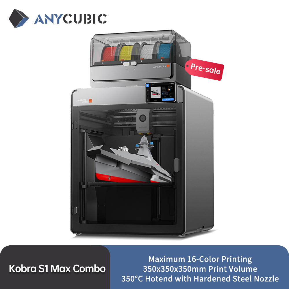 Corexy 3D Printer Kit - Anycubic Kobra S1 Max Combo Multicolor