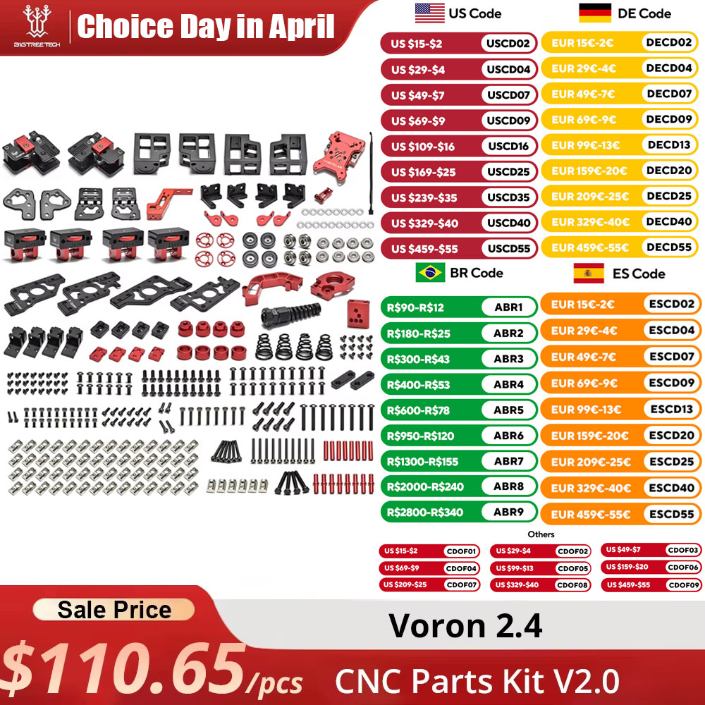 Voron Trident Full Kit - VORON 2.4 CNC Parts Kit V2.0