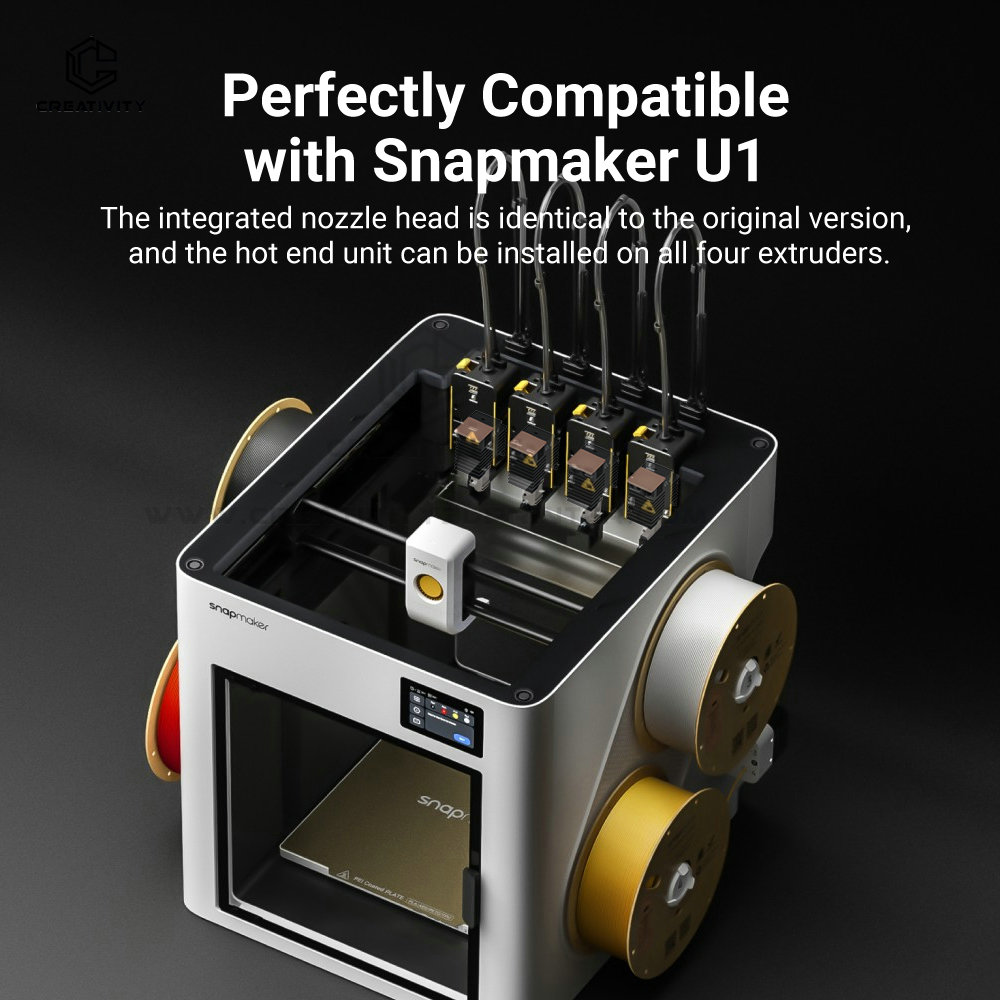 For Snapmaker U1 Hot End 0.2/0 - High Flow Ceramic Hotend review and price
