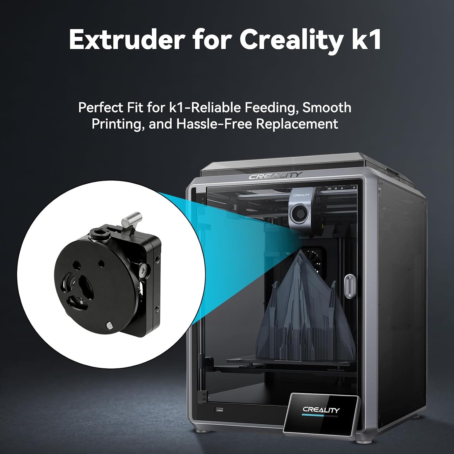 K1/K1 Max/K1C/K1 SE Upgraded K - Direct Drive Dual Gear Extruder High Speed review and price